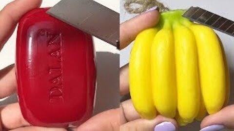 Soap Carving ASMR ! Relaxing Sounds ! (no talking) Satisfying ASMR Video | P95
