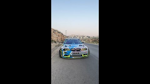 BMW making drifting donuts look easy