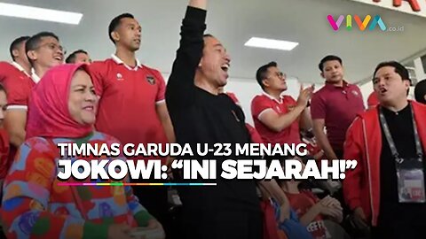 Prediksi Jokowi Atas Kemenangan Timnas U-23 Tidak Meleset