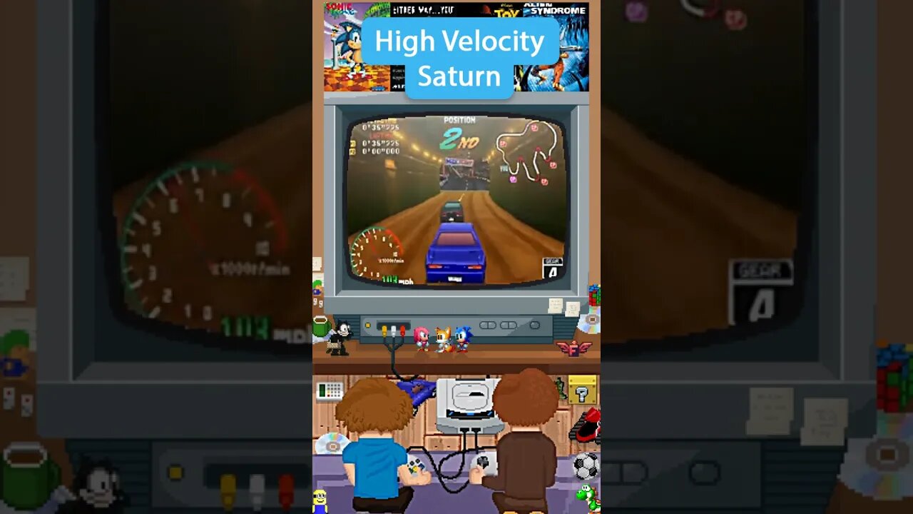 High Velocity (SEGA Saturn) #shorts