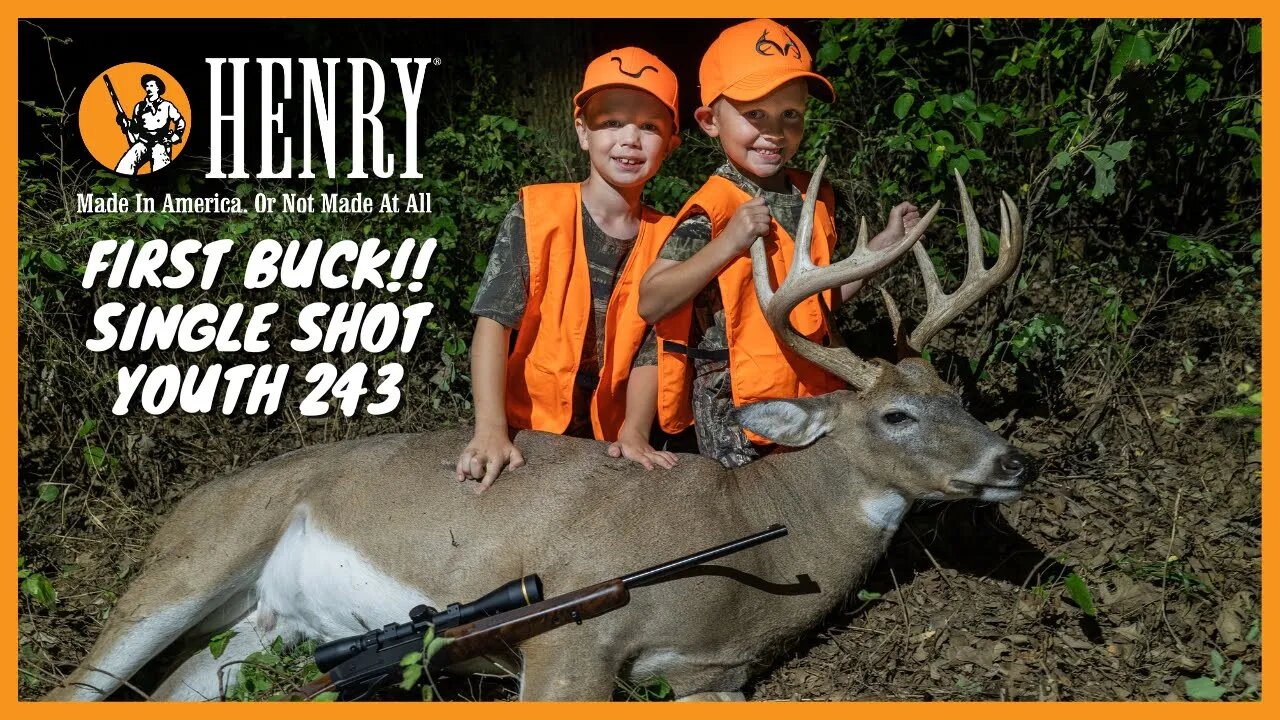 First Buck Down! A Hunt He Will Never Forget. #huntwithahenry