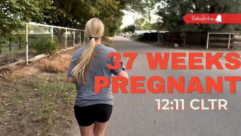 Running At 37 Weeks Pregnant // Vlog 2