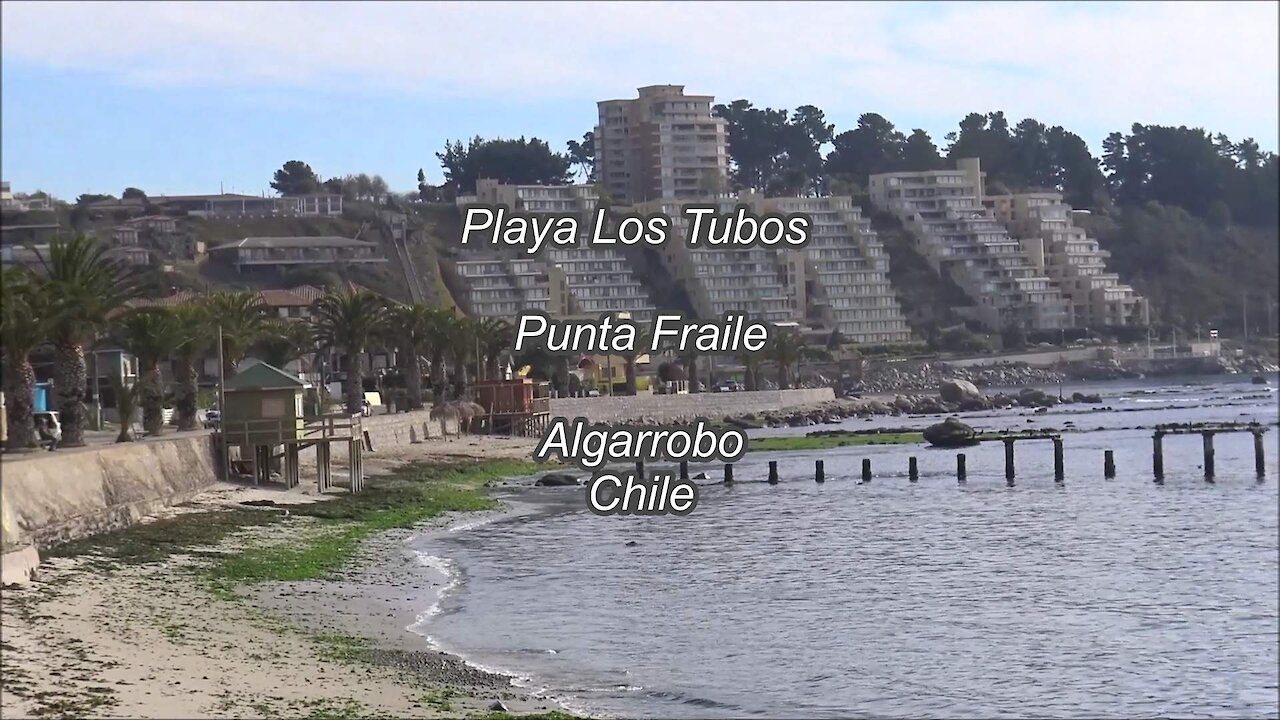 Playa Los Tubos and Punta Fraile in Algarrobo, Chile