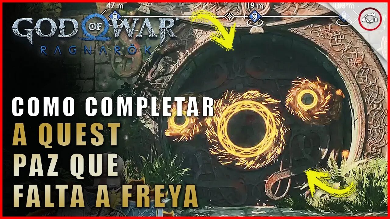 God of war Ragnarok, Como completar a quest Paz que Falta a Freya | Super dica