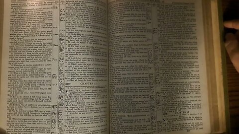 1Corinthians14 Bible Reading 22September