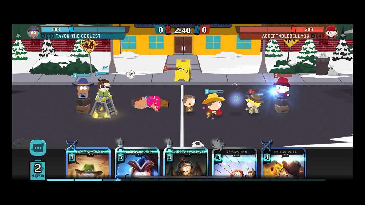 South Park: Phone Destroyer - Holding it down with 2 straight wins
