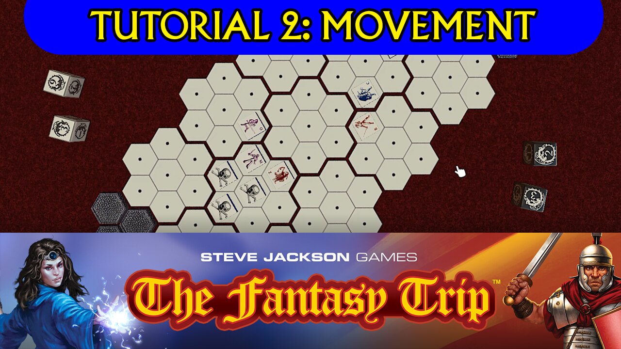The Fantasy Trip Tutorial 2: Movement and Initiative