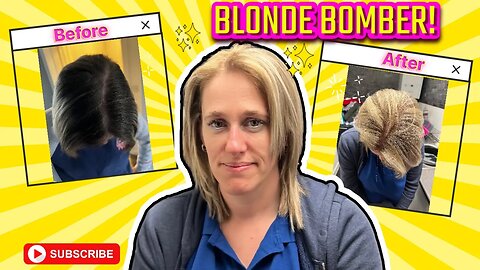 THE BLONDE BOMBER!!
