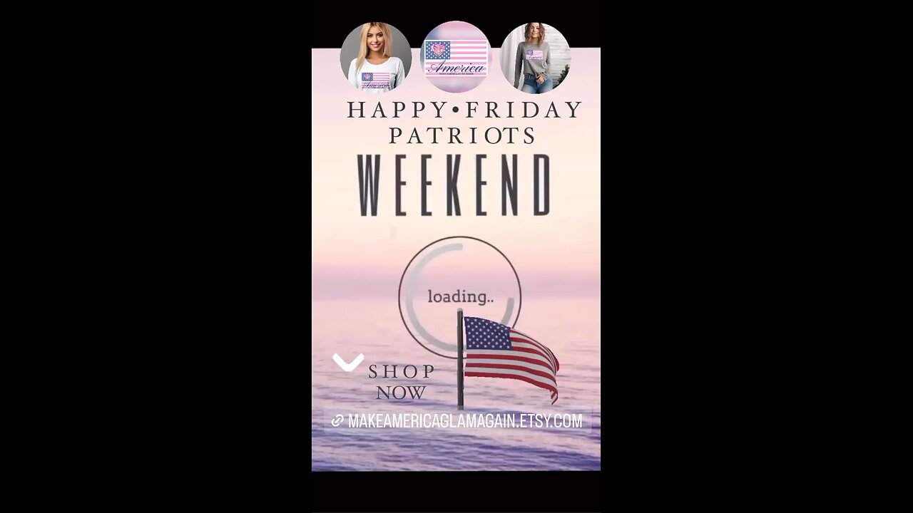 HAPPY FRIDAY PATRIOTS 🩷 Enjoy a BLESSED WEEKEND!