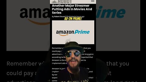 Amazon Prime Will Now Feature Ads While You Stream #shorts #amazon
