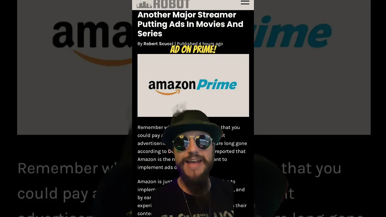 Amazon Prime Will Now Feature Ads While You Stream #shorts #amazon