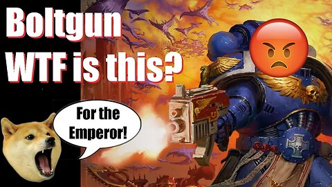 Warhammer 40k Boltgun Reaction #warhammer40k