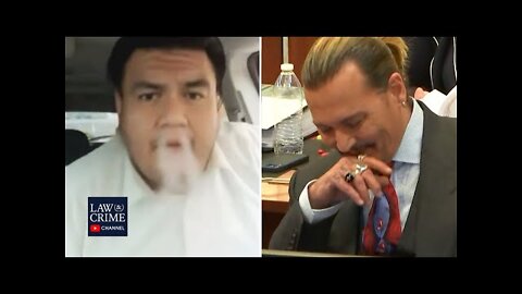 Witness Vapes & Starts Driving During Testimony