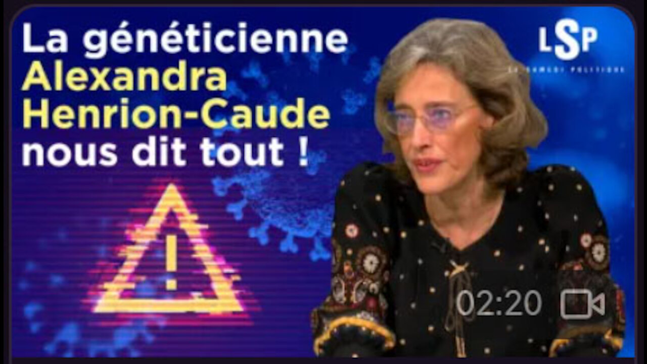 Alexandra Henrion-Caude #EVENT201