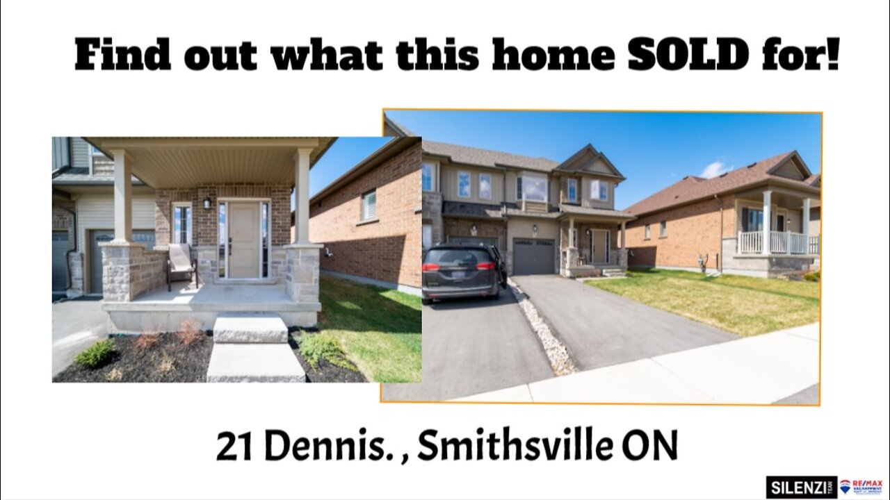 ‼‼Find Out What This Home Sold For‼‼ 21 Dennis St., Smithville ON