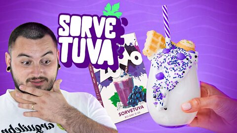 SORVETUVA ZOMO MILKSHAKE DE UVA REVIEW ESSÊNCIA - SESSAO COM FIRFAO