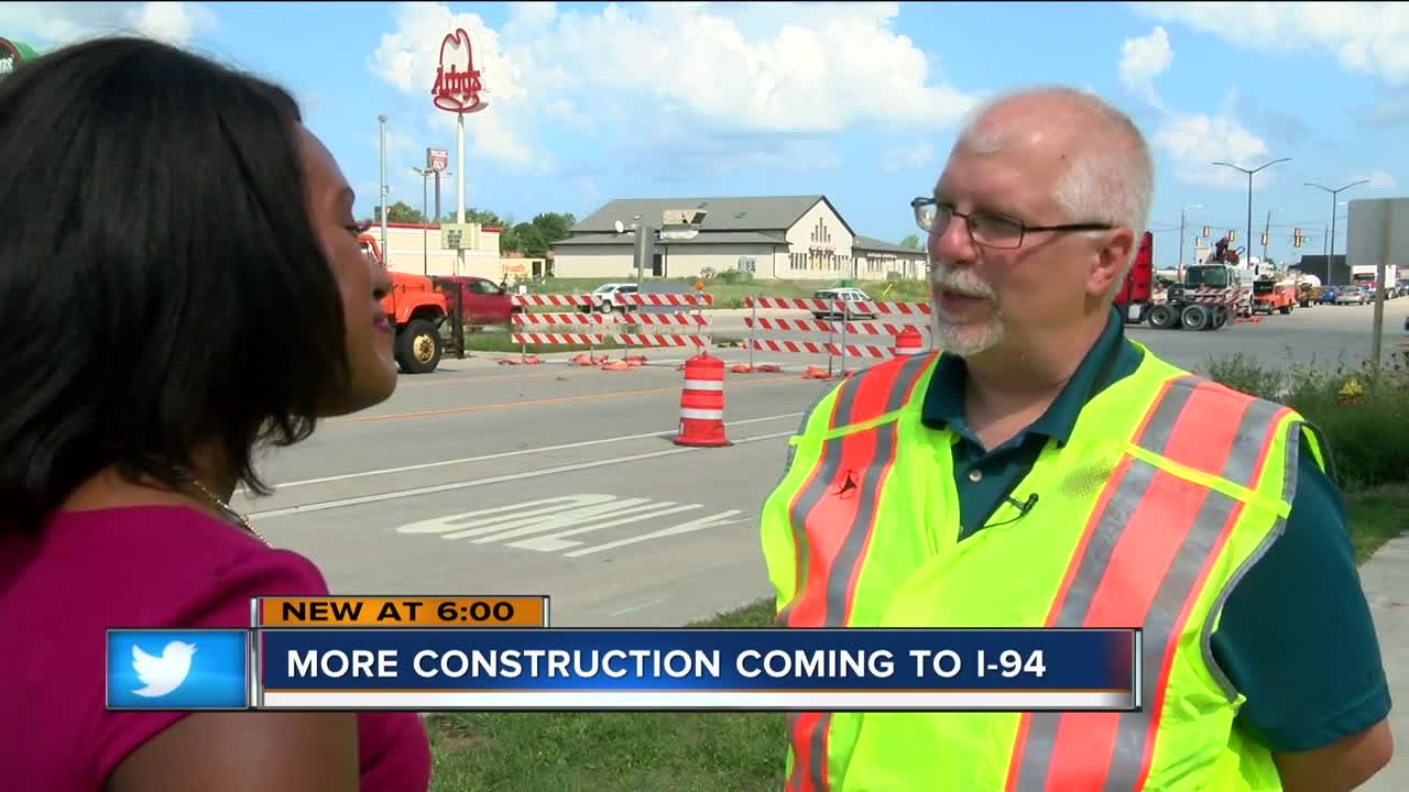 Third leg of construction begins on I-94