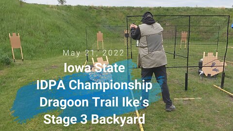 Iowa State IDPA Championship Stage 3 Backyard