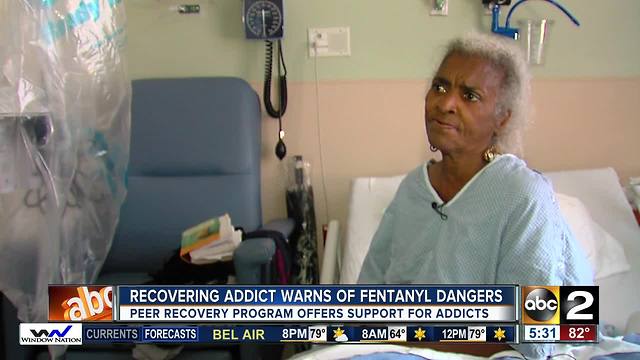 Recovering addict warns of dangers after overdosing on fentanyl