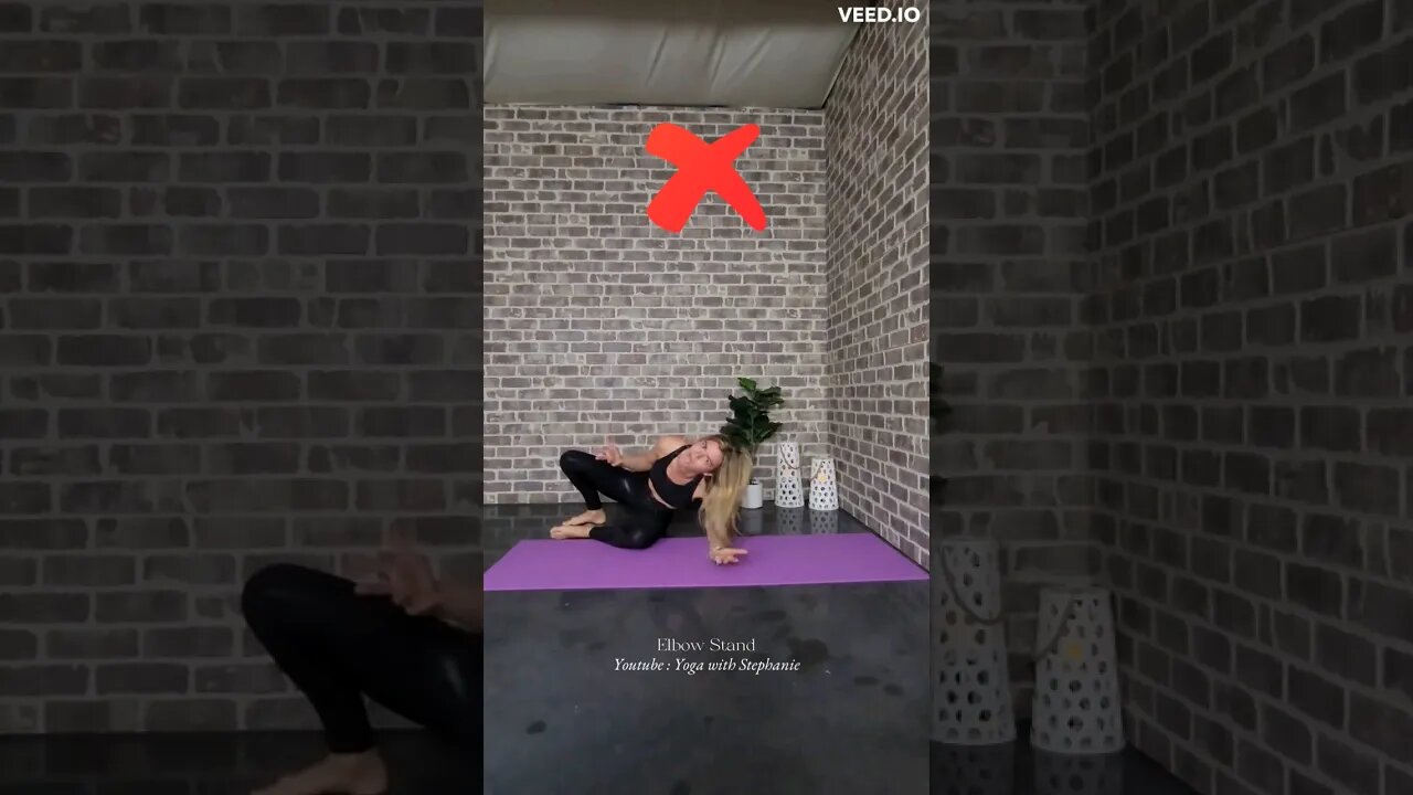 Elbow Stand Easy Tutorial #PinchaMayurasana #yoga #tutorial #FindYourBalance #Namaste #elbowstand