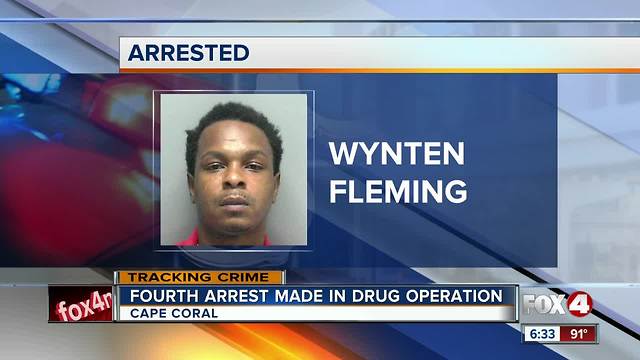 Fourth arrest in drug investigation