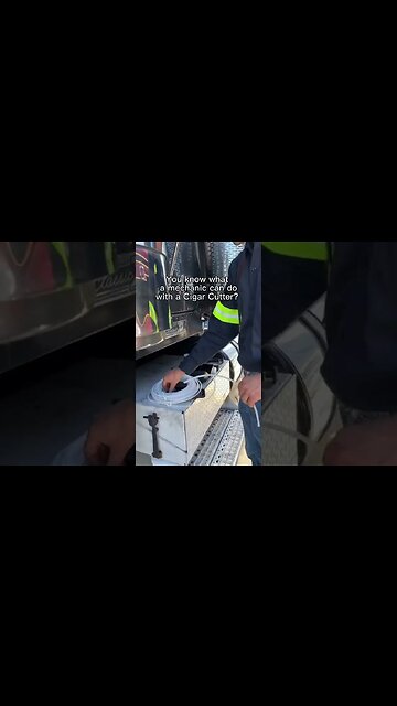 How mechanic uses cigar cutter? Mechanic’s tricks #shorts