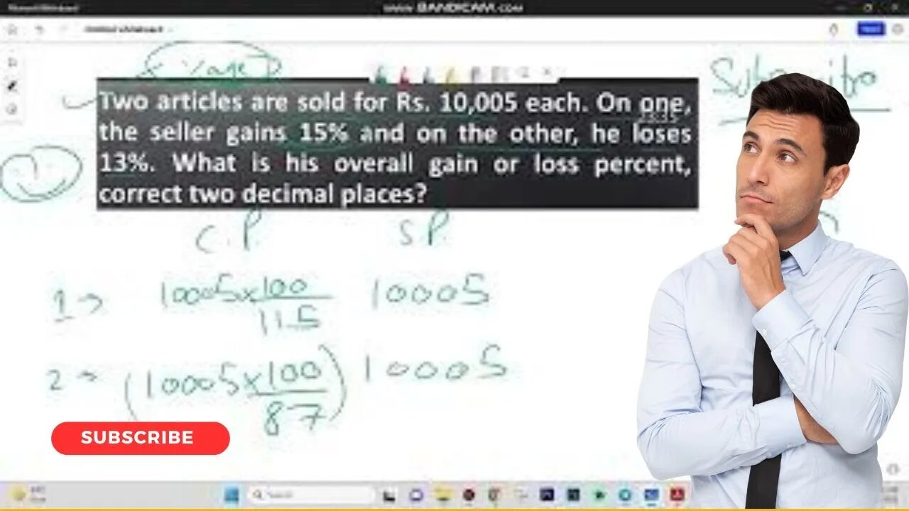 Profit & Loss question of SSC CGL 2023 solved in minutes. #mews #ssc #quant