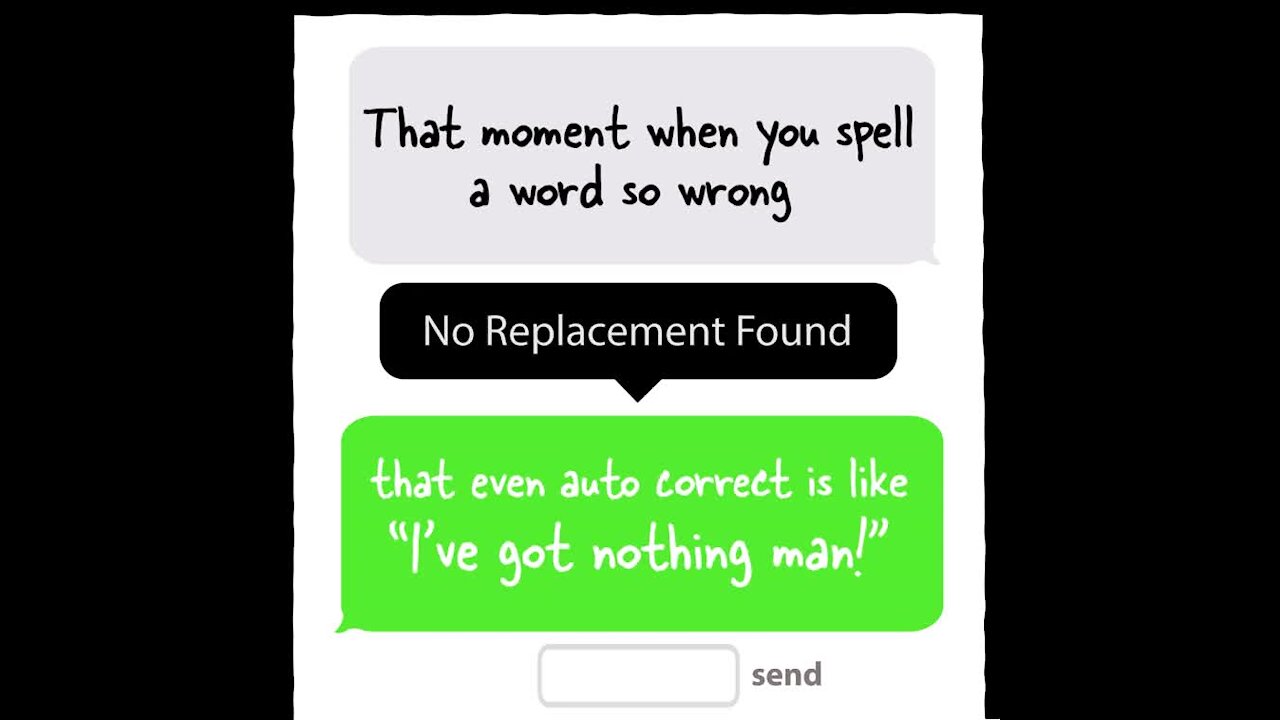 When you spell something wrong [GMG Originals]