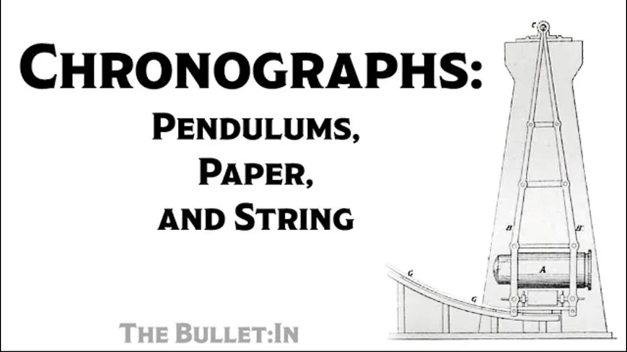 The Bullet:In - The Early Chronograph; Pendulums, Paper, and String