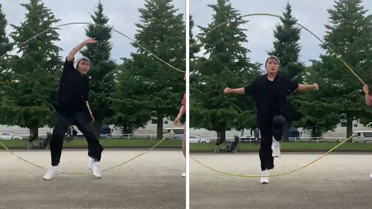 Epic Double Dutch dance routine will blow your mind