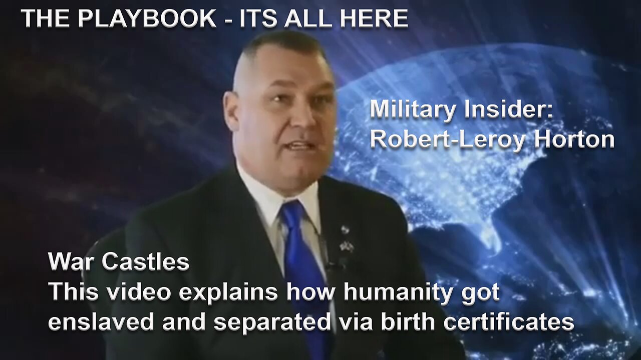 War Castles - This video explains how humanity got enslaved and separated via birth certificates