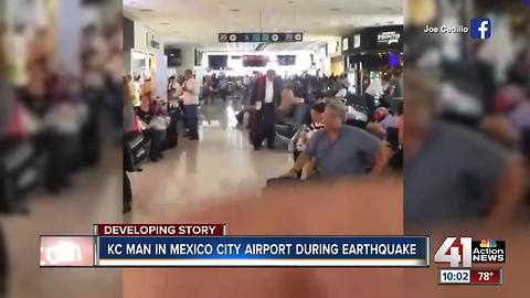 KC man experiences deadly Mexico quake