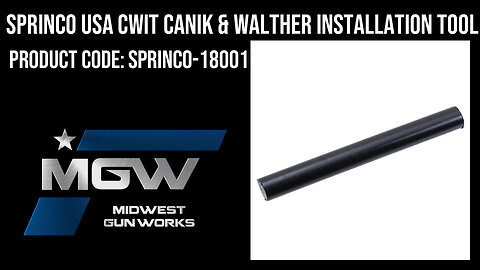 Sprinco USA CWIT Canik & Walther Installation Tool - SPRINCO-18001