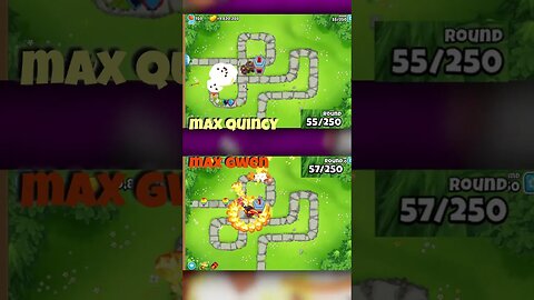 Max Quincy VS Max Gwendolin in BTD6