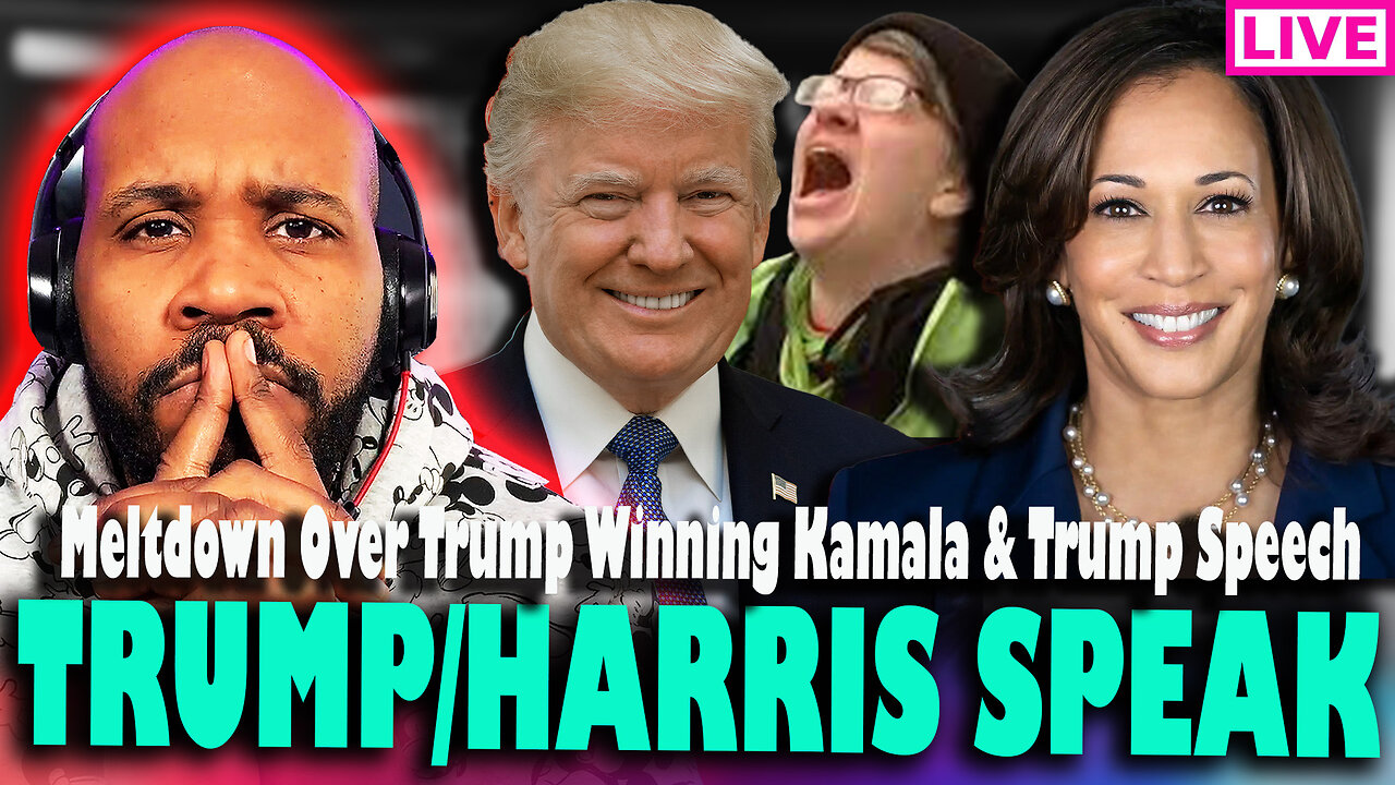 TOTAL MELTDOWN! People Lose It Over Trump Win Kamala Harris Concession Speech & Trump Winning Speech