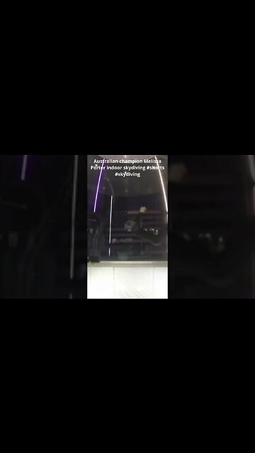 Australian champion Melissa Porter indoor skydiving #shorts #skydiving