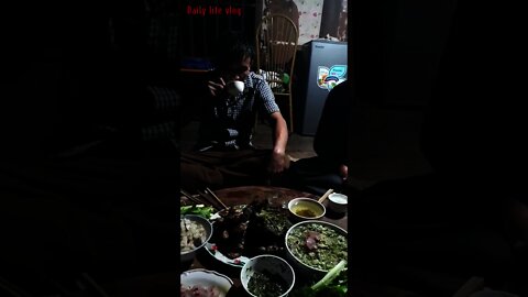 The brothers' special meal