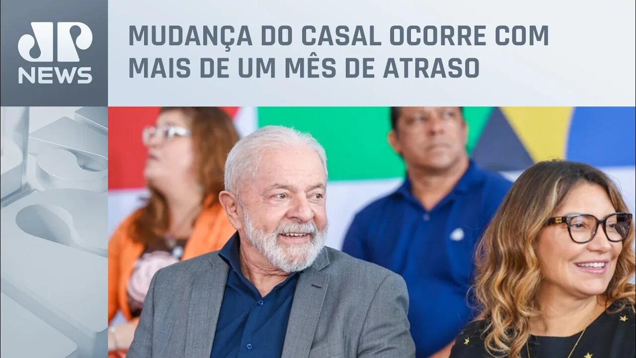 Lula e Janja se mudam para o Palácio da Alvorada