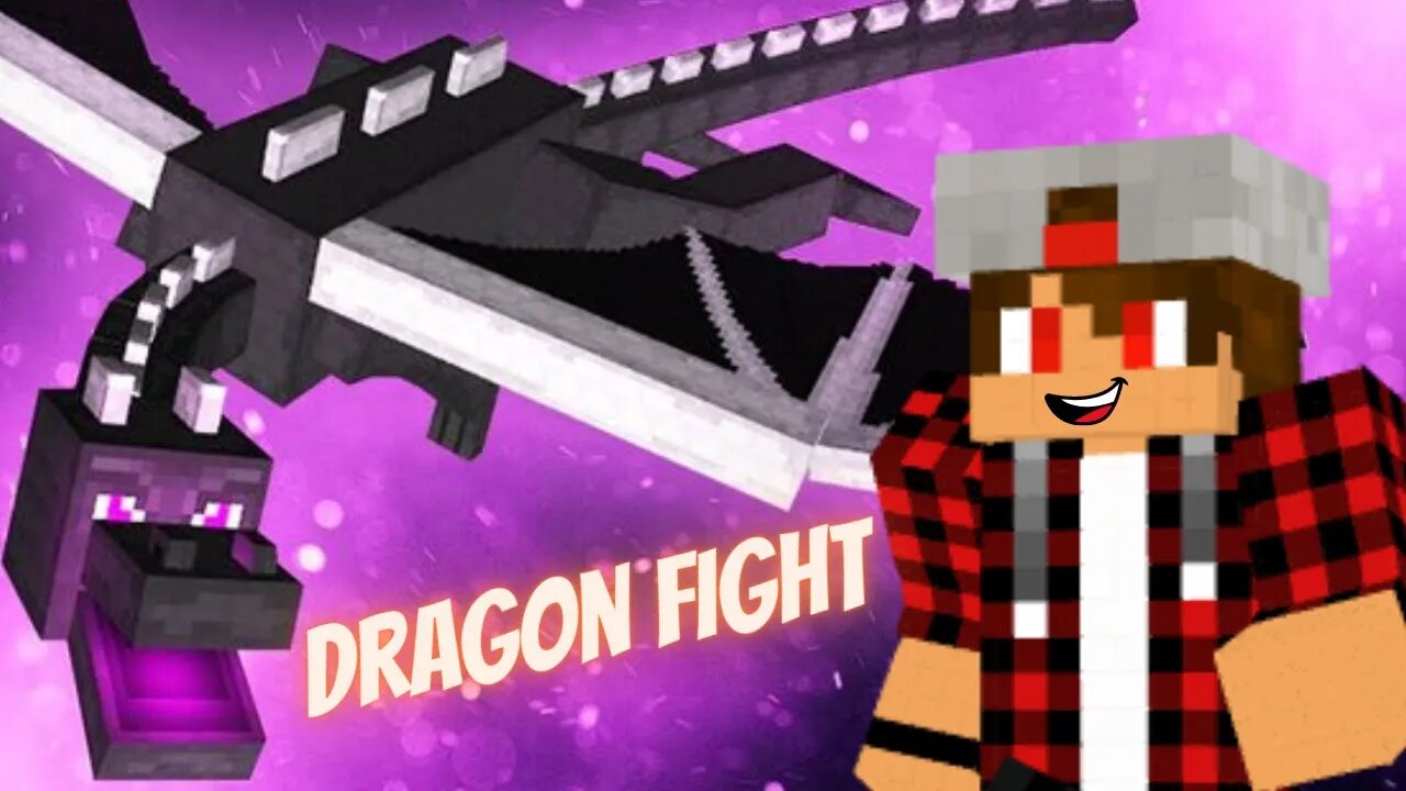 Defeating The EnderDragon In Minecraft - Lets play Episode 46