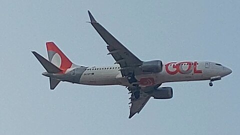 Boeing 737 MAX 8 PS-GPI coming from Salvador to Fortaleza