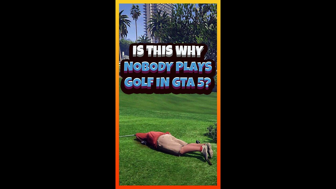 Is this why nobody plays golf in #GTA5? | Funny #GTA clips Ep. 282 #gtarecovery #gtamoddedaccount