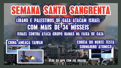 Semana santa sangrenta e preocupante
