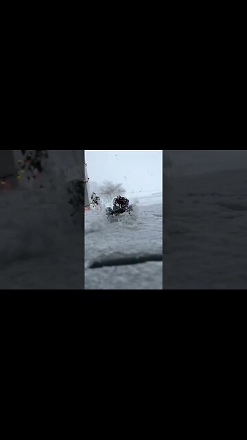 Gold Digger Christmas Snow Shred! #christmas #blizzard #rc