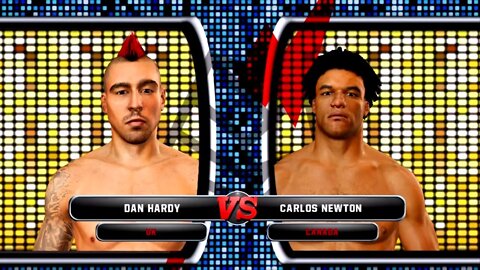 UFC Undisputed 3 Gameplay Carlos Newton vs Dan Hardy (Pride)