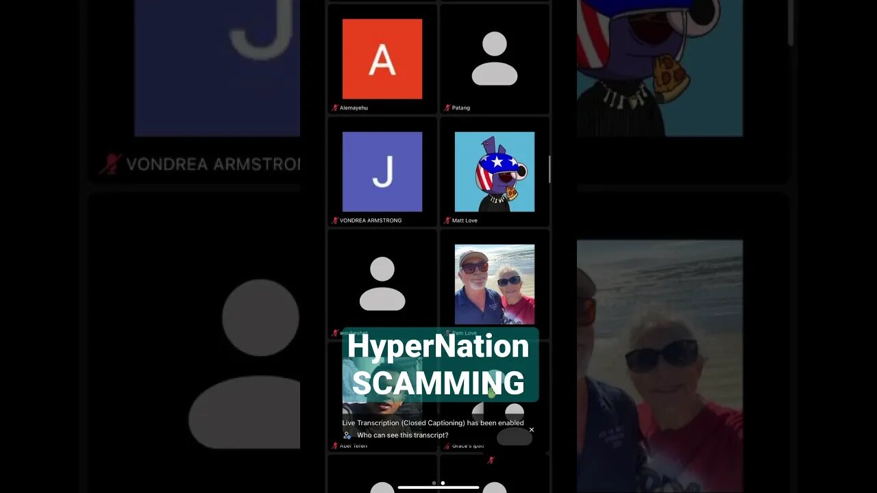 HyperNation Continues to Scam People - The Crypto Ponzi Scheme Avenger “Strikes Again”￼ #scamdemic