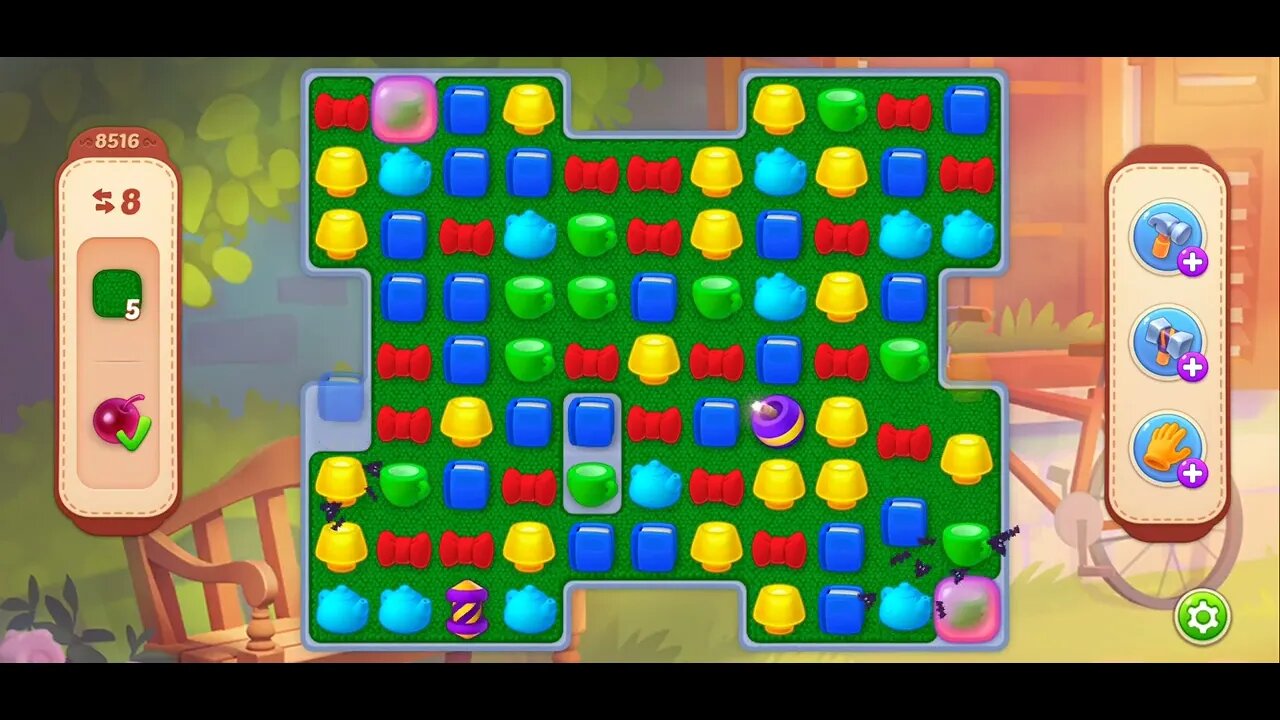 Playrix Homescapes Gameplay Walkthrough Level 8516