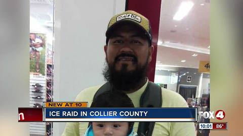 ICE Agents detain people in Collier County