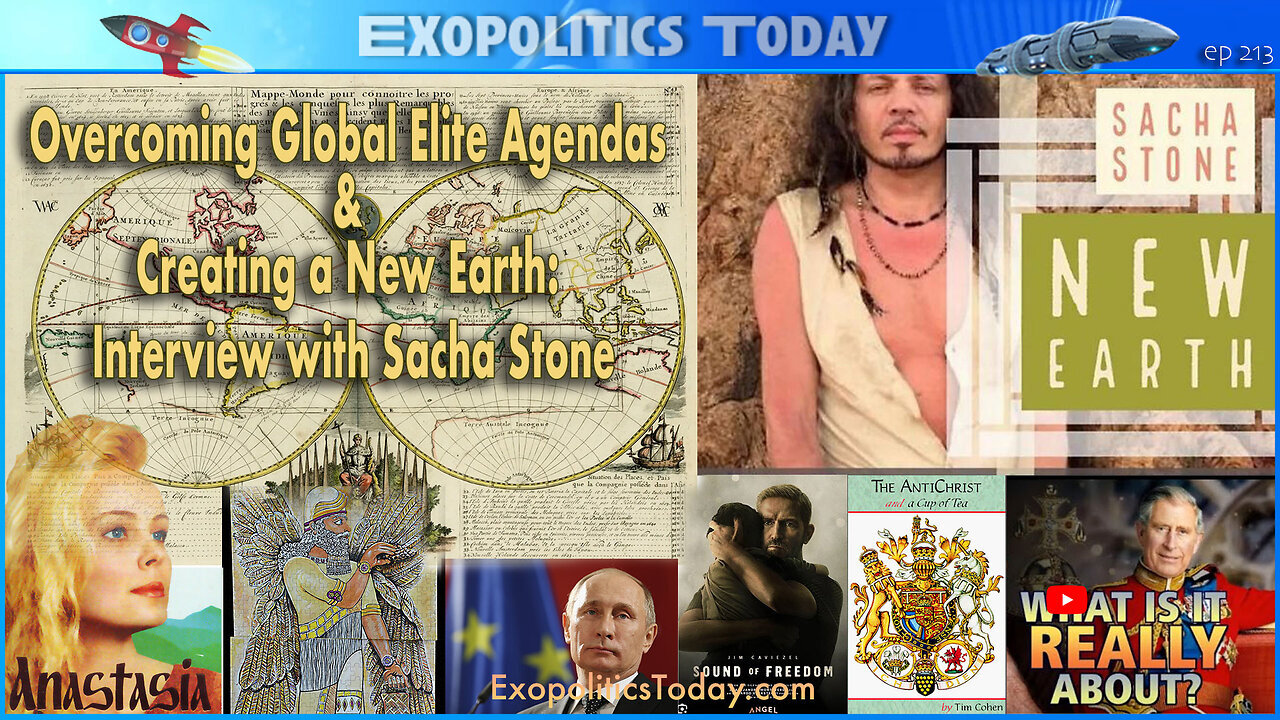 Sacha Stone on Dr. Michael Salla's Exopolitics Today!