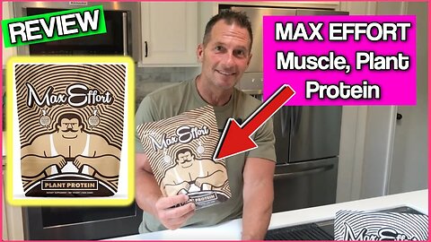 MAX EFFORT Muscle Plant Protein