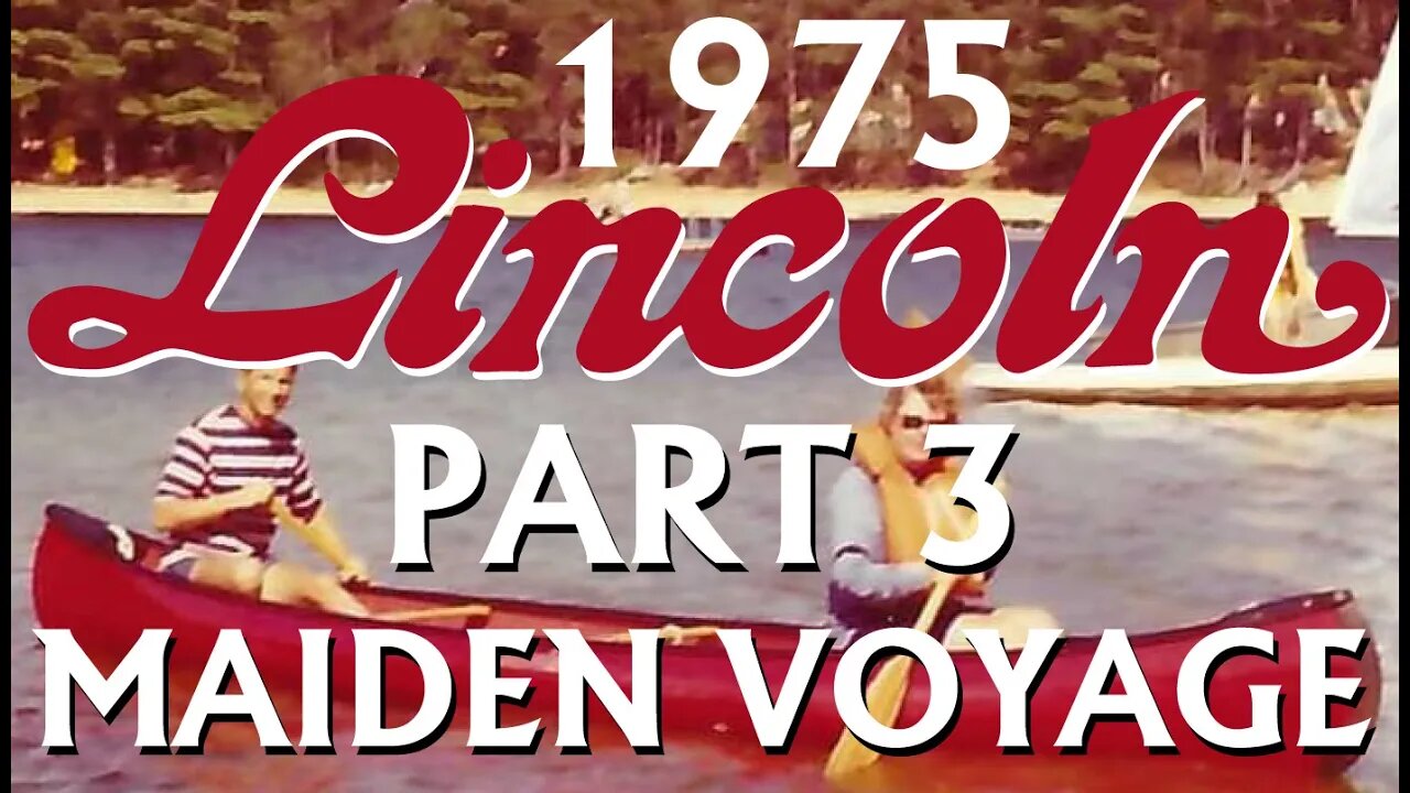 1975 Fiberglass Lincoln Canoe repair - PT 3 Maiden Voyage